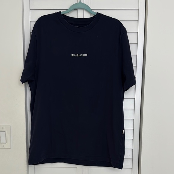 Aime Leon Dore Blue Short Sleeve Tee - Picture 1 of 4